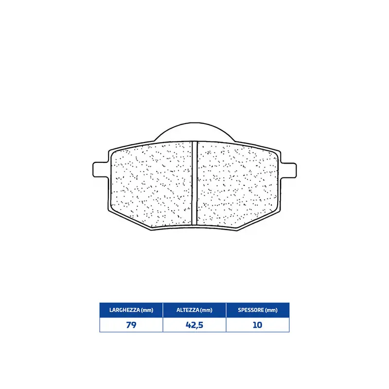 Di Tendenza Set pastiglie freno cl brakes 2392s4