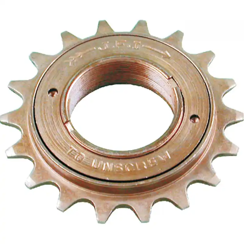 RUOTA LIBERA A FILETTO COMPLETO GIRO DI SFERE 1/2 X 1/8 1V - 16 DENTI, BRONZO Promozione Esclusiva
