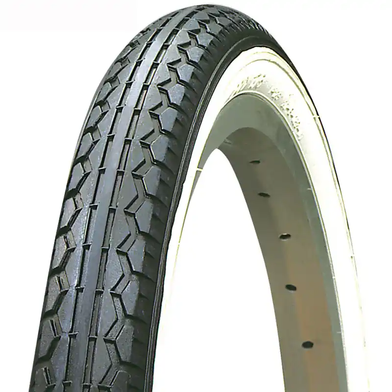 COPERTONE K123 - 26X1.75, NERO BIANCO, RIGIDO Consegna Rapida