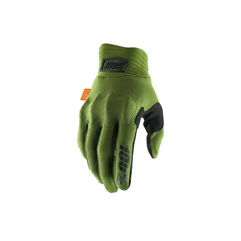 Prezzo Scontato GUANTI 100% COGNITO ARMY GREEN/BLACK (S)