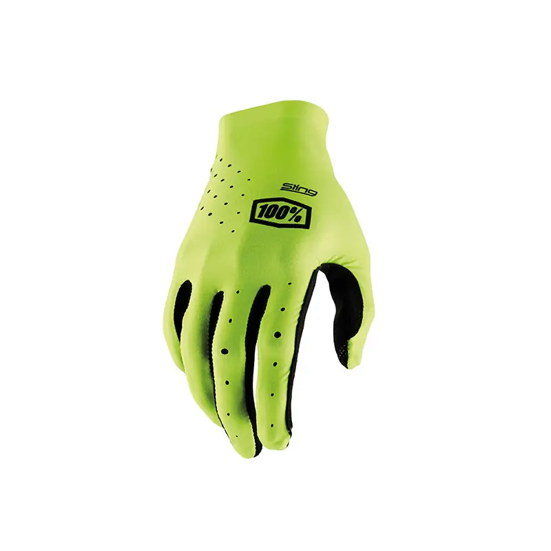 Popolare GUANTI 100% SLING MX FLUO YELLOW (M)