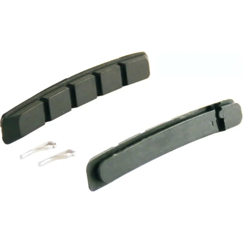 Ultime Pezzi COPPIA PATTINI RICAMBIO PER MTB V-BRAKE 72MM