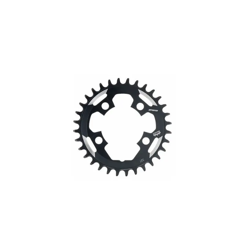 Offerta Limitata CORONA SL-K MY16 MEGATOOTH BCD 76 MM ASIMMETRICO ABS 4-FORI 1 X 11/12V - 32 DENTI, NERO ARGENTO, WB347