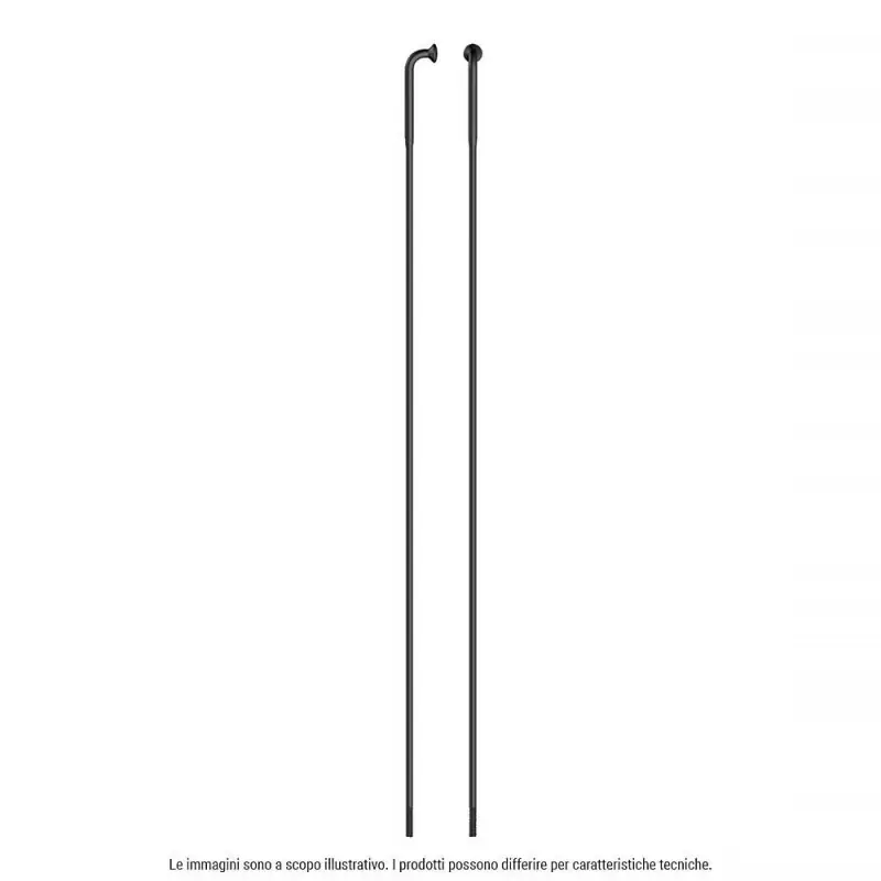 RAGGIO LEADER INOX TESTA J-BEND - 195 MM, NERO, CONFEZIONE 100 PEZZI Saldi