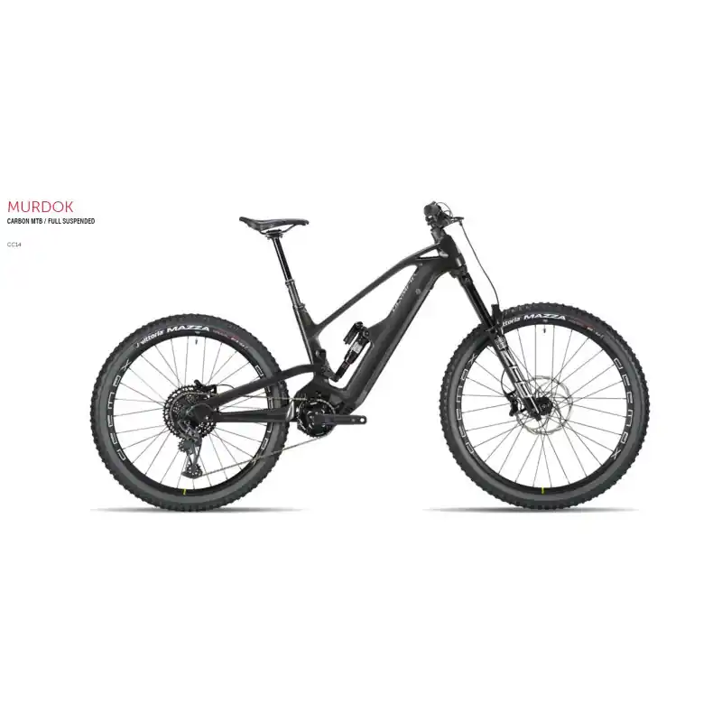 OLYMPIA MURDOK E BIKE ENDURO CARBON FULL SUSPENDED E-P3+ MX EVO-M/L-14 Promozione