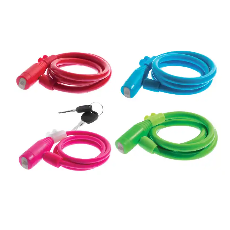 Compra Online LUCCHETTO SPIRALE - 6 X 800 MM, COLORI MISTI