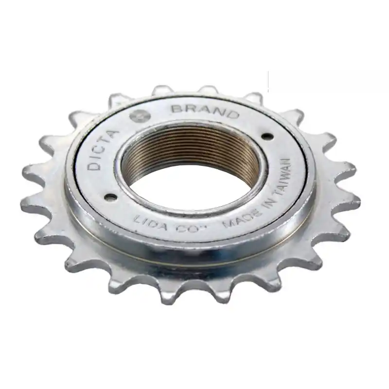 RUOTA LIBERA A FILETTO DOPPIO GIRO DI SFERE 1/2 X 1/8 1V - 18 DENTI, ARGENTO - 18 DENTI, ARGENTO Spedito Oggi