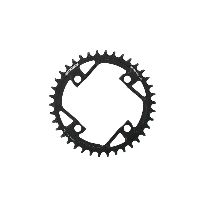 A Buon Prezzo CORONA E-BIKE MEGATOOTH ACCIAIO BCD 104 MM 4-FORI 1 X 11/12V - 44 DENTI, NERO, WB464