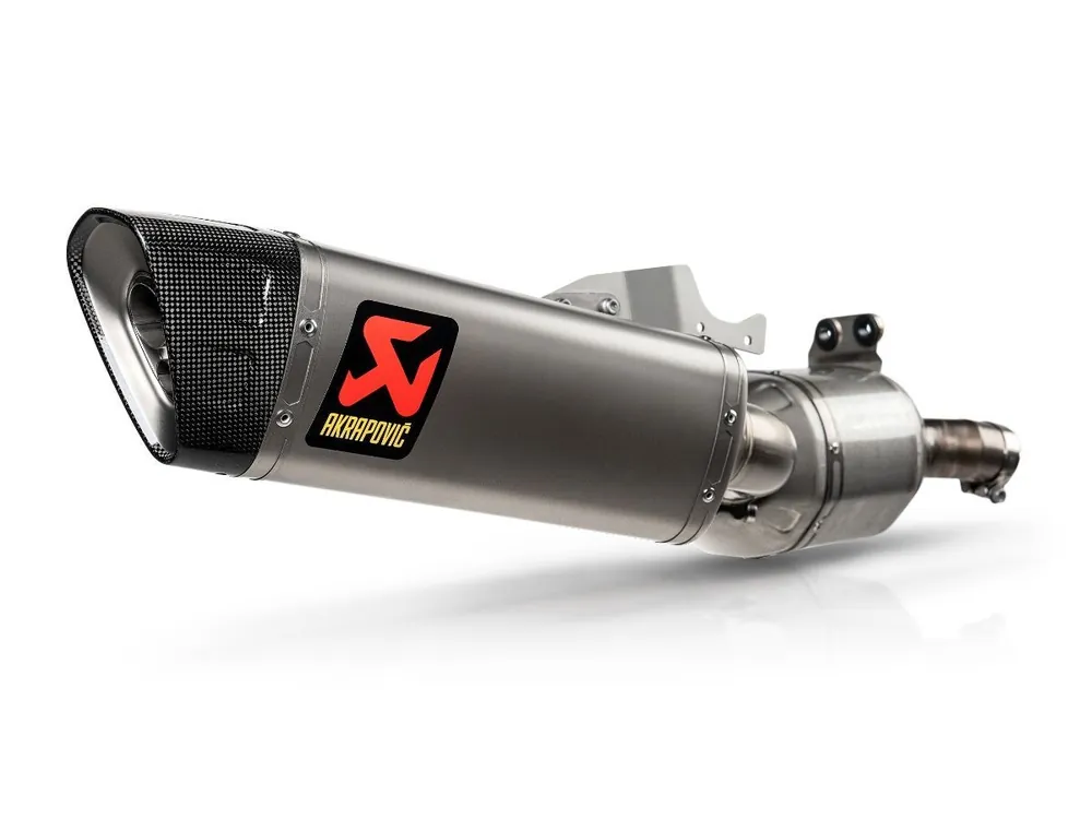 TERMINALE SCARICO TITANIO OMOLOGATO AKRAPOVIC BMW F 900 R / XR 2020-2026- Offerta Del Giorno