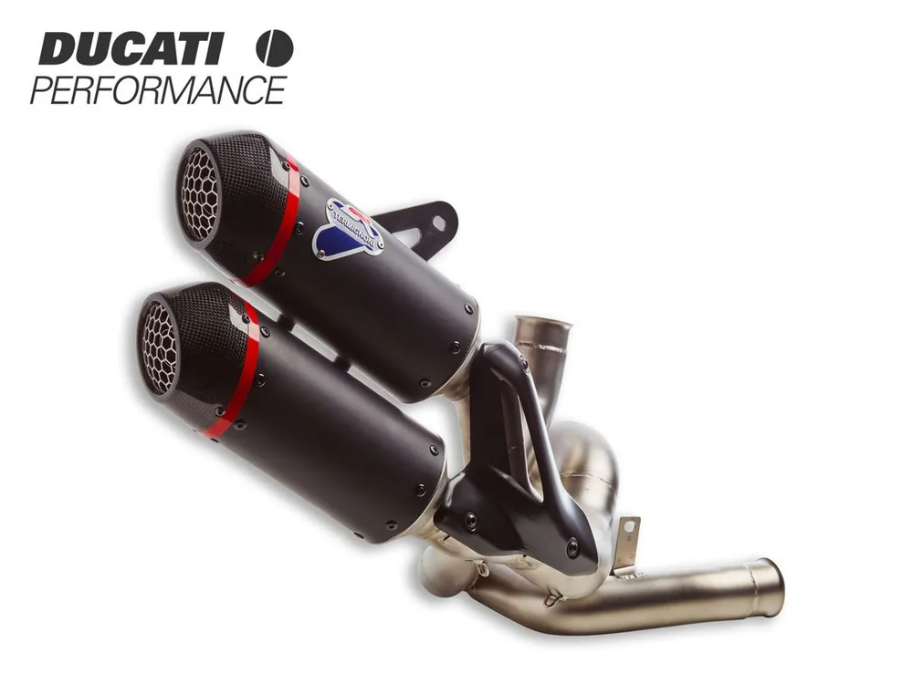 Affare COPPIA TERMINALI RACING TERMIGNONI UFFICIALI DUCATI MONSTER 937 / + / SP 2021-2025 NO UPMAP-