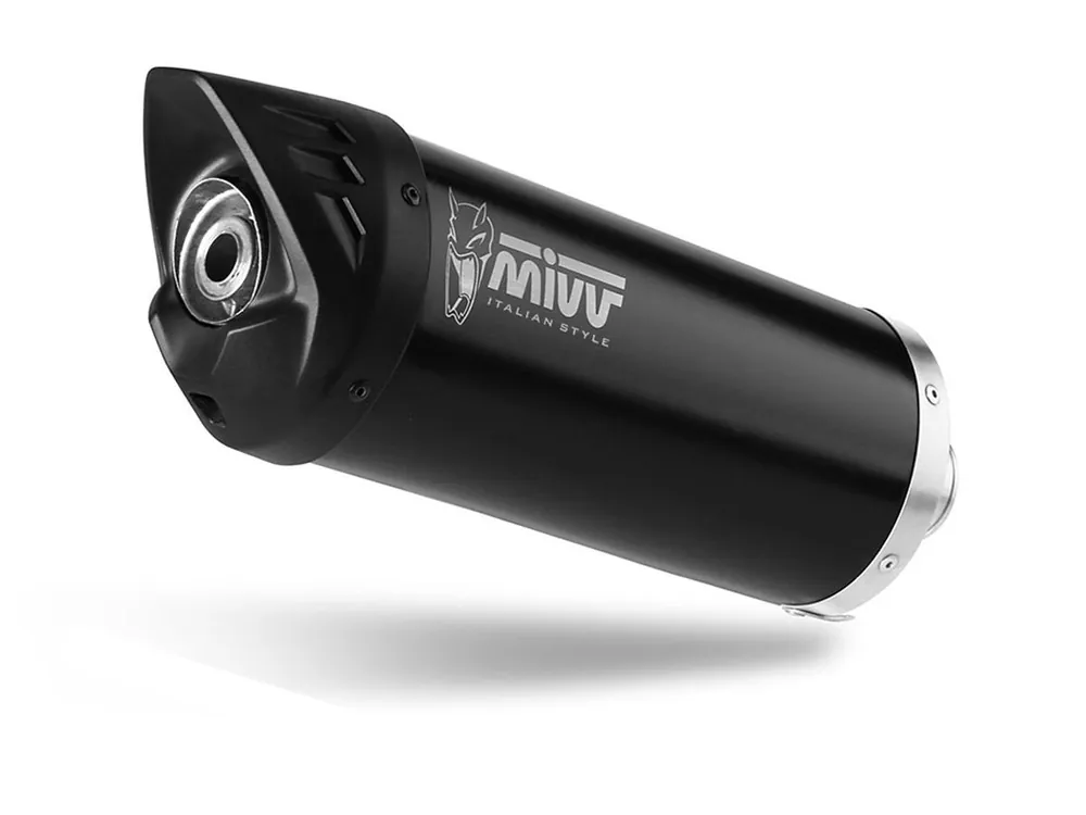 TERMINALE MOVER MIVV INOX NERO YAMAHA X-MAX 300 2021-2024- Ultima Occasione