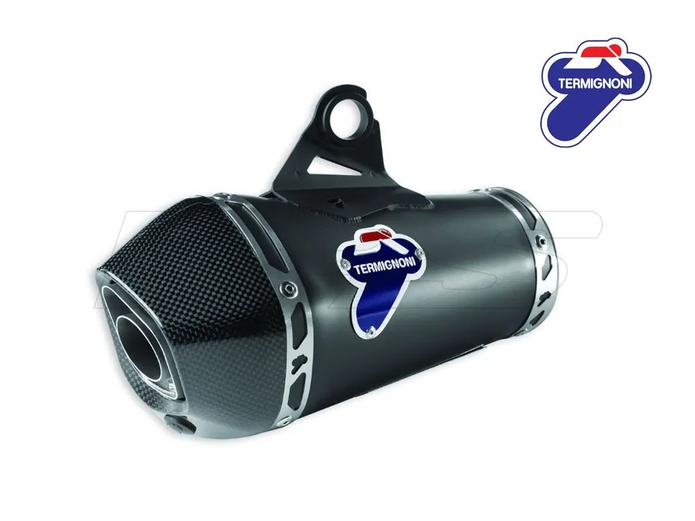 Offerta Limitata 96481402A TERMINALE BASSO TERMIGNONI NERO DUCATI SCRAMBLER 800 2015-2020 EURO 4-