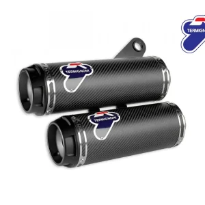 Prezzo Di Fabbrica 96480311A COPPIA TERMINALI RACING CARBONIO TERMIGNONI DUCATI MONSTER 1200 2014-2016-