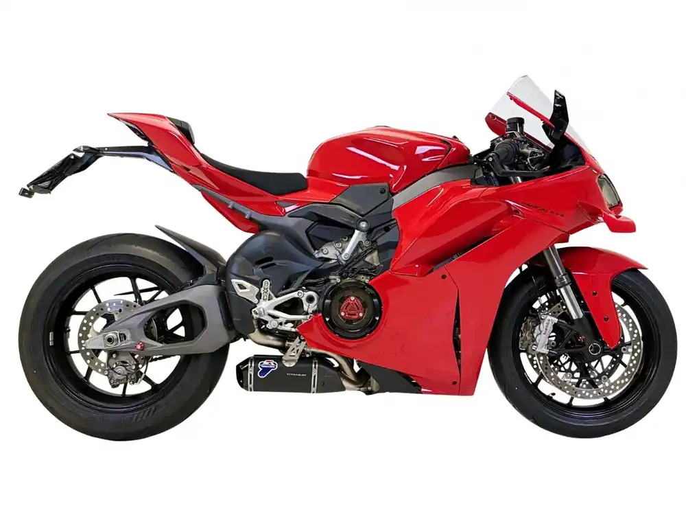 KIT SILENZIATORI SOTTOPANCIA TITANIO NERO + UPMAP TERMIGNONI DUCATI PANIGALE V4 / S 2025- Compra Online