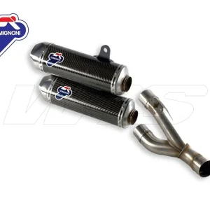 Promozione Esclusiva 96458811B COPPIA TERMINALI RACING TERMIGNONI CARBONIO DUCATI MONSTER 1100 EVO-
