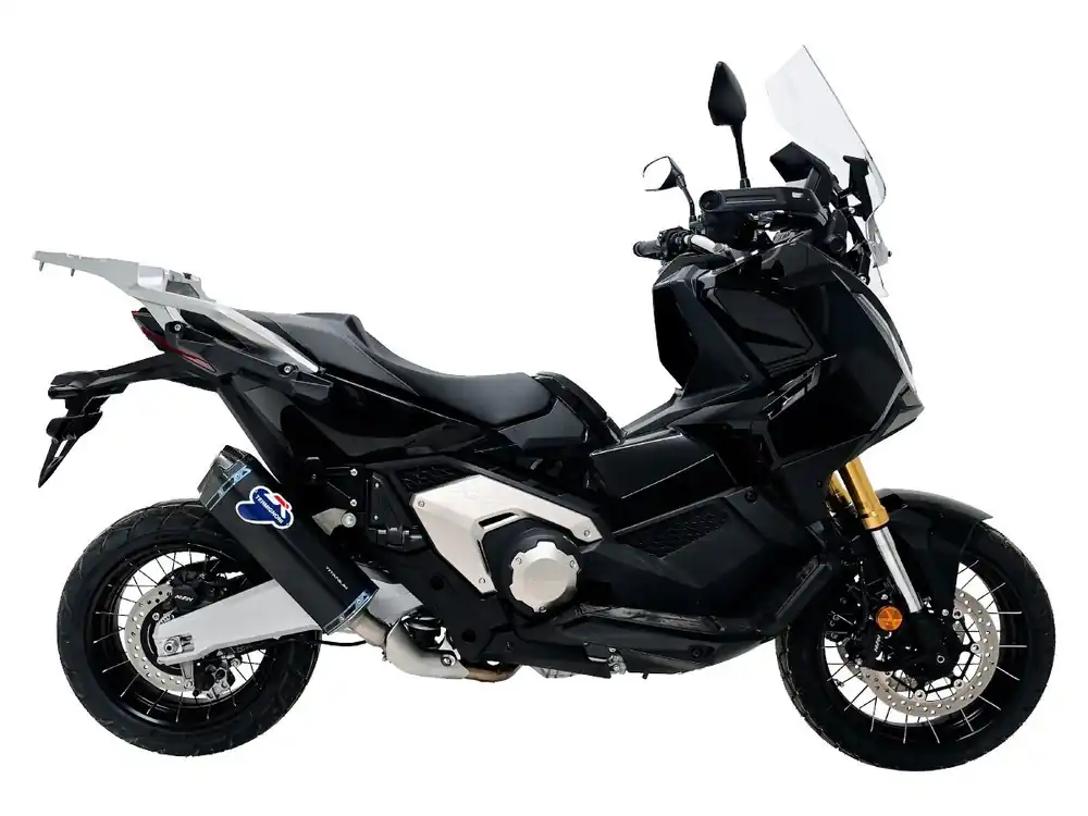 TERMINALE SCREAM TERMIGNONI TITANIO NERO INOX HONDA X-ADV 750 2021-2025 EURO 5+- Bestseller