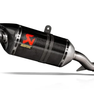 Offerta TERMINALE SCARICO AKRAPOVIC CARBONIO OMOLOGATO HONDA CB 400 / 500 X 2020-2025-