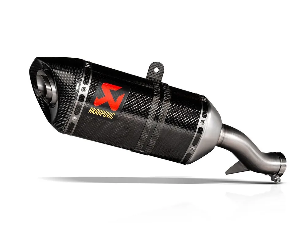 Offerta TERMINALE SCARICO AKRAPOVIC CARBONIO OMOLOGATO HONDA CB 400 / 500 X 2020-2025-
