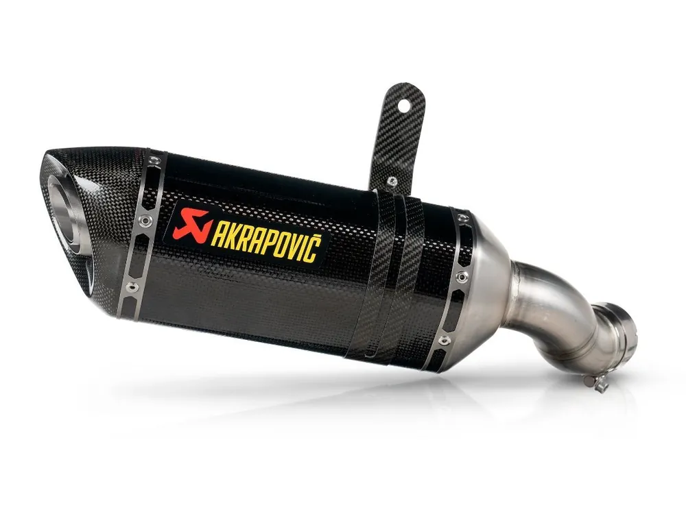 Direttamente Dal Produttore TERMINALE SCARICO CARBONIO AKRAPOVIC KAWASAKI Z 900 2025-2026 OMOLOGATO-