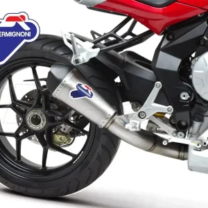TERMINALE TERMIGNONI INOX TITANIO MV AGUSTA BRUTALE 675 / 800 2012-2020 OMOLOGATO- Offerta Speciale