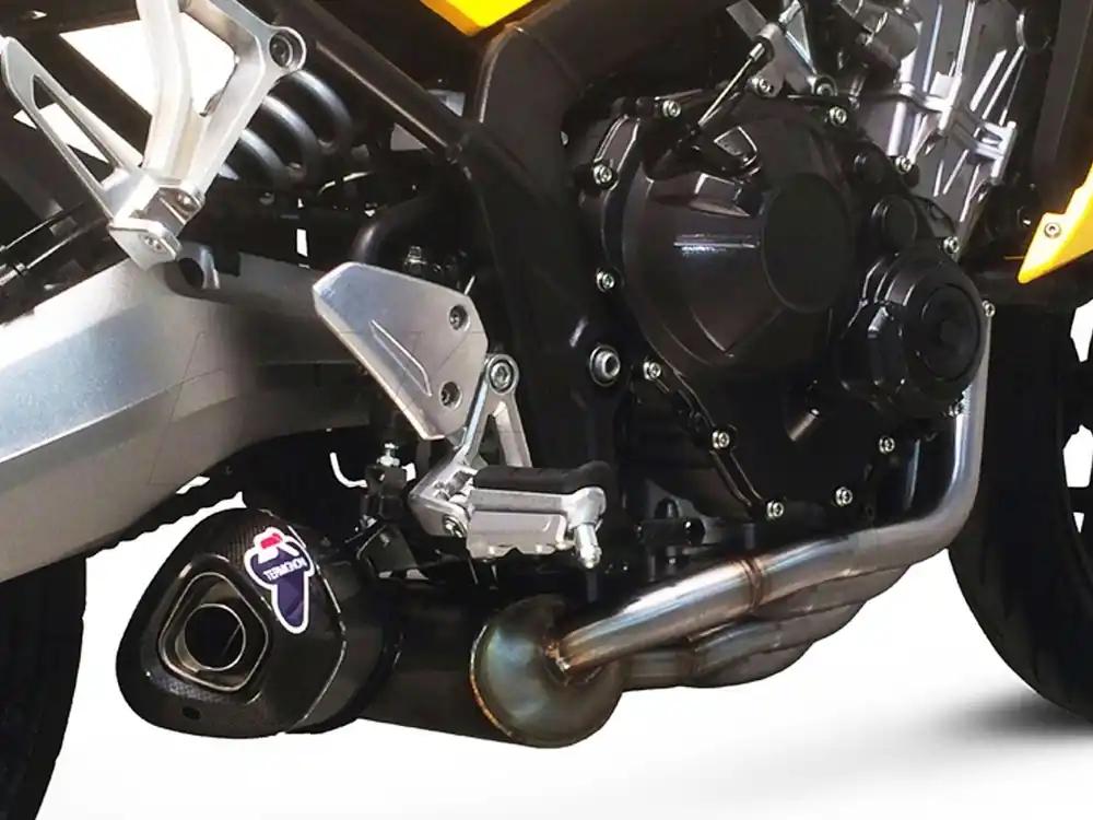 TERMINALE TERMIGNONI TITANIO INOX HONDA CBR 650 F / CB 650 F 14-21 NON OMOLOGATO- Sconto