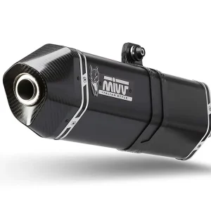 TERMINALE MIVV SPEED EDGE ACCIAIO INOX NERO CF MOTO 800 MT 2022-2024- Sconto
