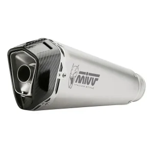 TERMINALE MIVV DELTA RACE INOX CARBONIO KAWASAKI NINJA 1000 SX / TOURER 20-24- Spedizione Gratuita
