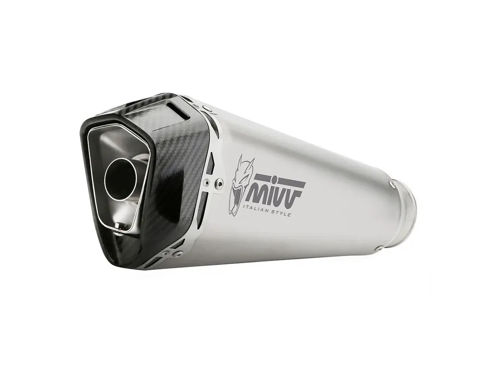 TERMINALE MIVV DELTA RACE INOX CARBONIO KAWASAKI NINJA 1000 SX / TOURER 20-24- Spedizione Gratuita