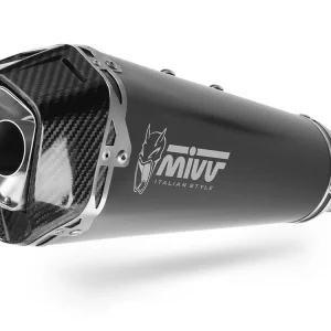 Nuova Collezione TERMINALE MIVV DELTA RACE ACCIAIO INOX NERO DUCATI SUPERSPORT 939 / S 2017-2020-