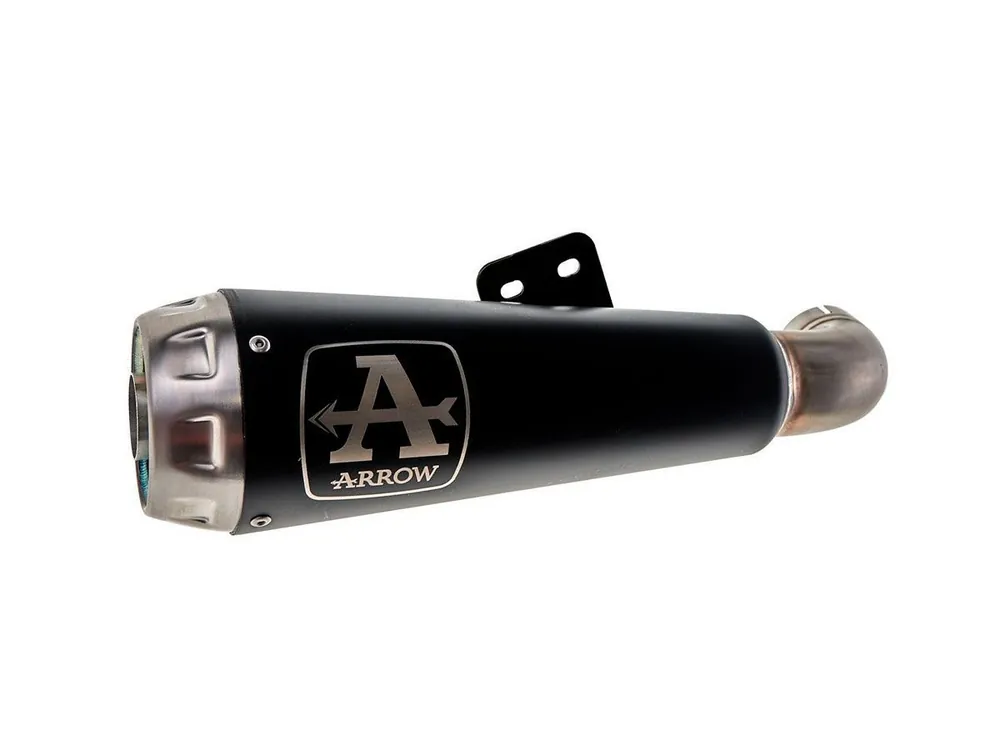Affare SILENZIATORE PRO RACE NICHROM DARK INOX ARROW KAWASAKI Z 400 2019-2020-