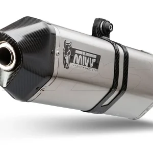 TERMINALE MIVV SPEED EDGE INOX-CARBONIO BENELLI TRK 502 X 2018-2025- Direttamente Dal Produttore