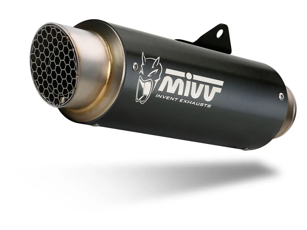 TERMINALE MIVV SPORT GPPRO INOX NERO KYMCO AK550 2017-2019- Professionale