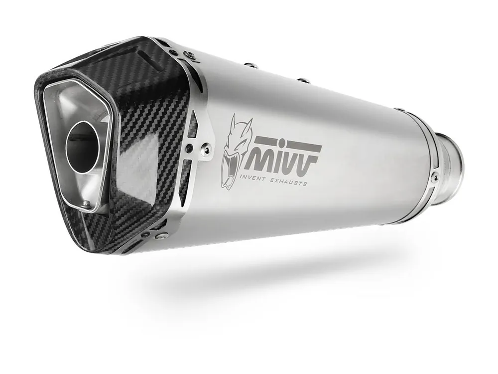 TERMINALE MIVV SPORT DELTA RACE INOX-CARBONIO BMW F 750 GS 2018-2024- Miglior Prezzo
