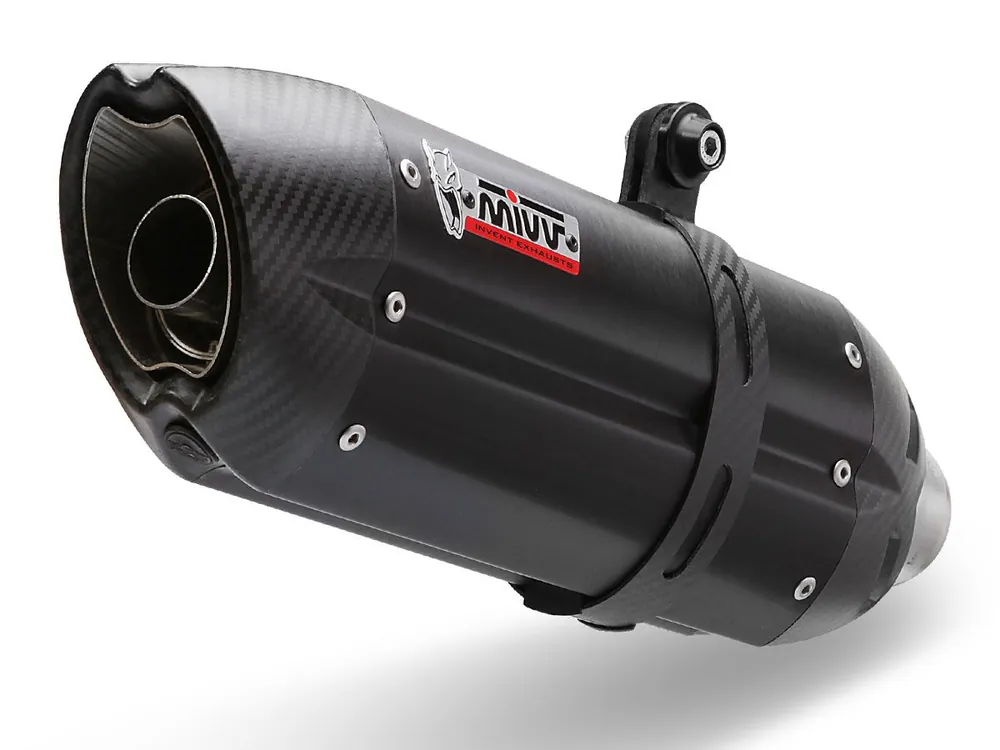 TERMINALE MIVV SUONO ACCIAIO NERO BMW R 1200 GS 2004-2007- Scelto Dai Clienti