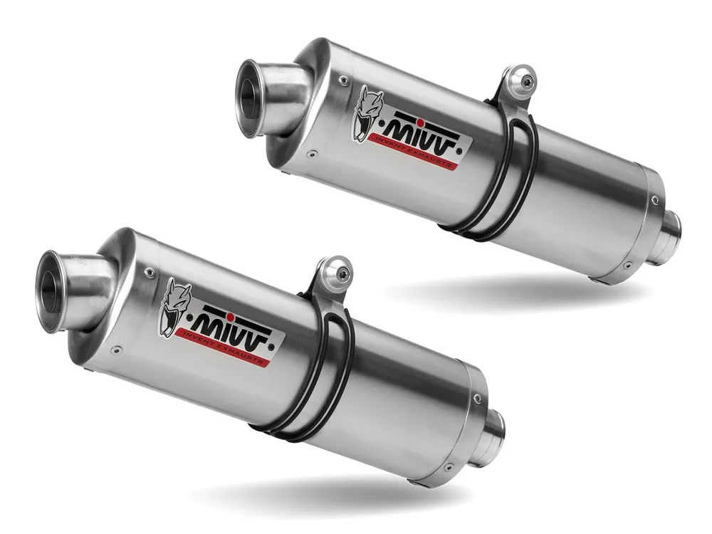 Offerta Limitata TERMINALI MIVV OVAL INOX APRILIA RSV 1000 2004-2008-