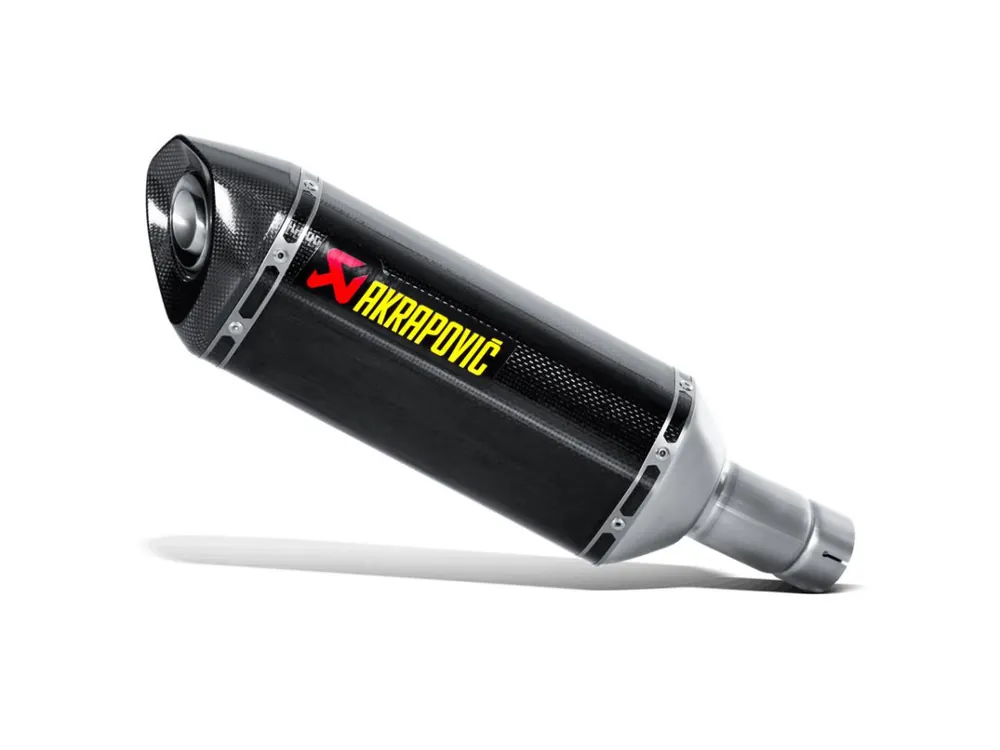 Popolare TERMINALE SCARICO AKRAPOVIC FULL CARBON SUZUKI GSX-R 1000 2012-2016 OMOLOGATO-