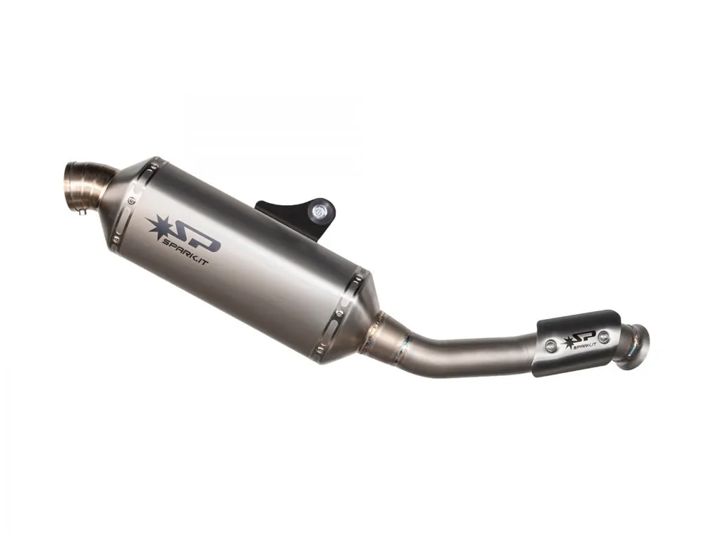 SILENZIATORE DAKAR EU5 INOX NERO SATINATO SPARK KTM 890 R ADVENTURE 2022-2025- Soddisfatti O Rimborsati