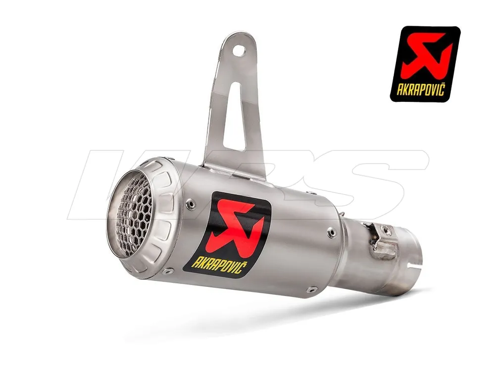 TERMINALE TROMBONCINO AKRAPOVIC TITANIO SUZUKI GSX-R 1000 2017-2025- Scelto Dai Clienti