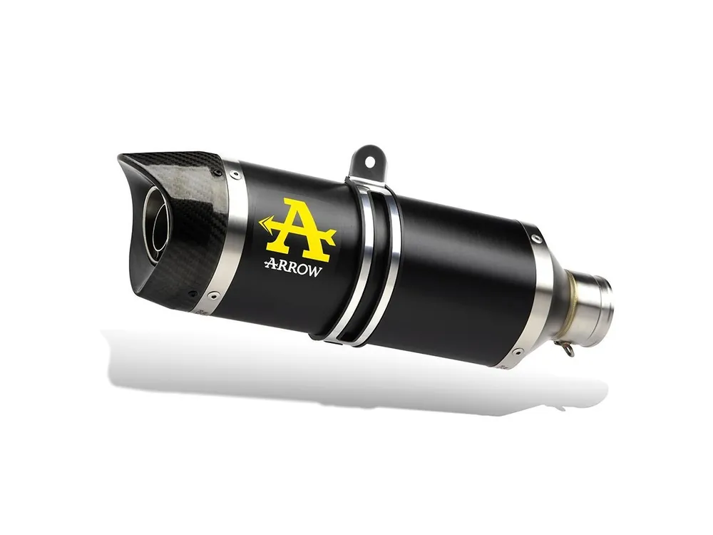 SILENZIATORE THUNDER ALLUMINIO DARK-CARBY ARROW OMOLOGATO YAMAHA MT-09 2021-2023- Vendita Finale