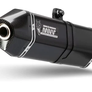 TERMINALE MIVV SPORT SPEED EDGE INOX NERO BMW R 1250 GS 2018-2023- Popolare