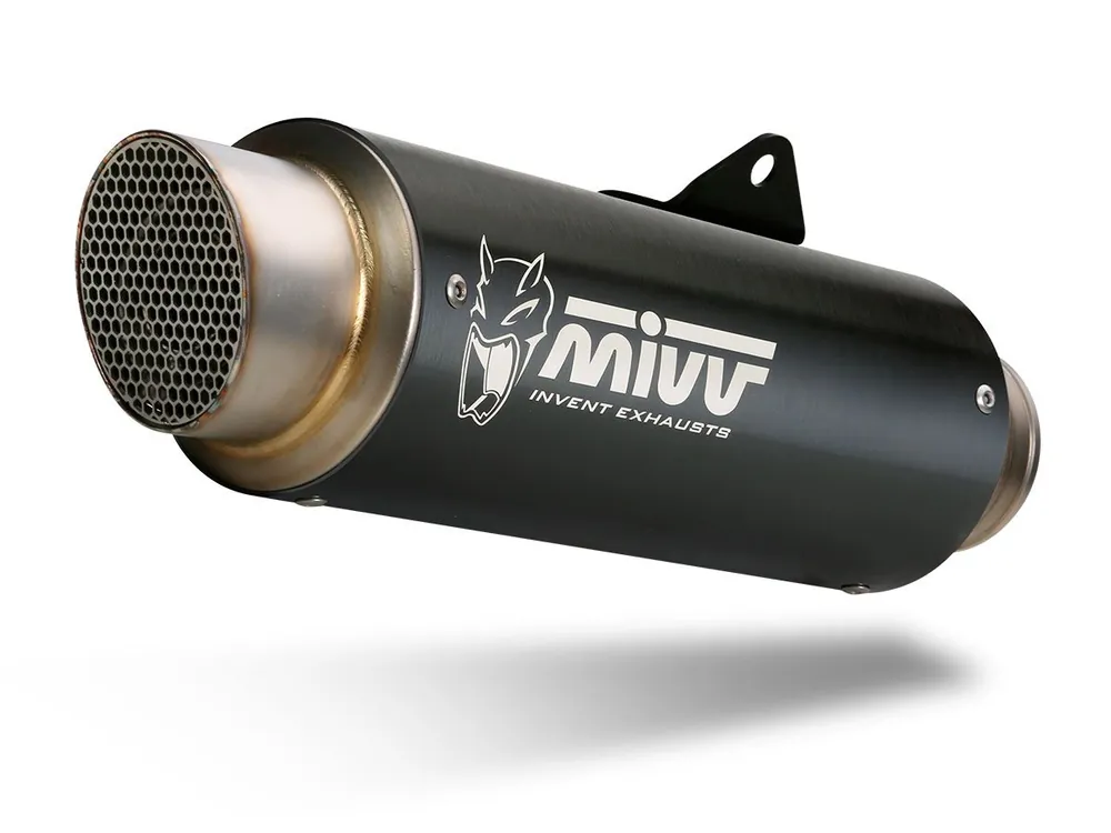 TERMINALE MIVV GP PRO INOX NERO KTM RC 390 2017-2020- Offerta Limitata