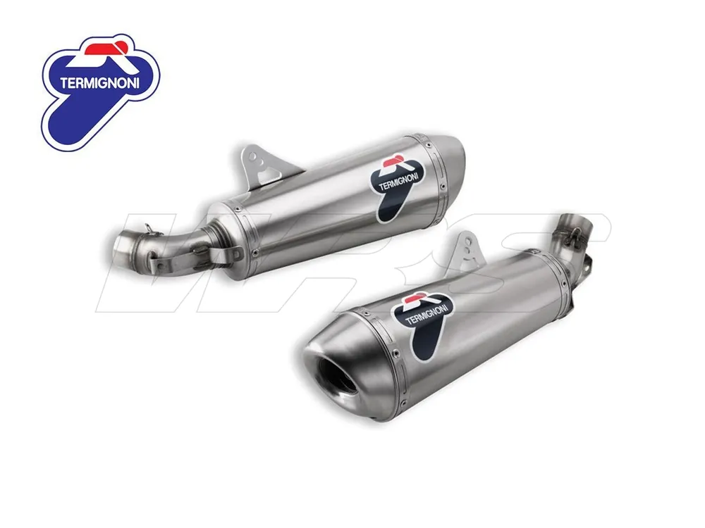 Sconto 96028809B COPPIA TERMINALI OMOLOGATI TERMIGNONI TITANIO DUCATI MONSTER 696 / 796-