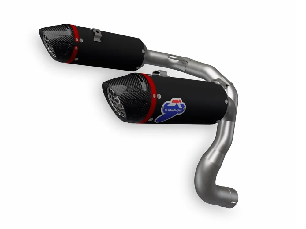 COPPIA TERMINALI TERMIGNONI DUCATI PERFORMANCE DUCATI PANIGALE V2 / S 2025- Spedizione Gratuita