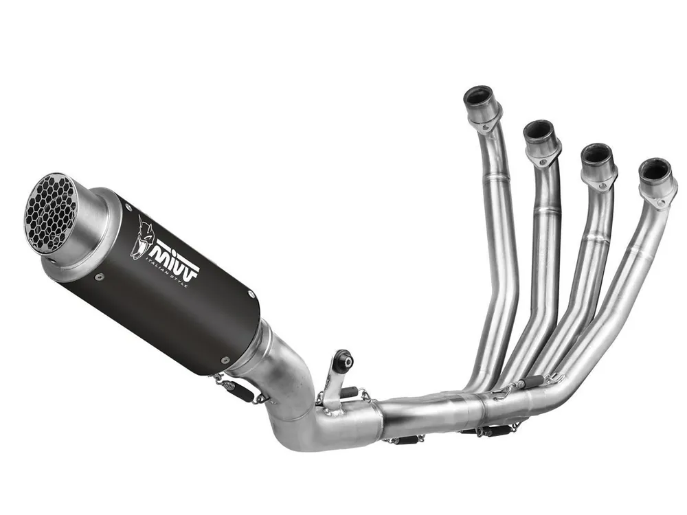 Offerta SCARICO COMPLETO MIVV SPORT GP PRO ACCIAIO NERO HONDA CB 650 R 2019-2023-