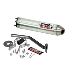 Non Perdere SILENZIATORE GIANNELLI ALLUMINIO ENDURO/CROSS 2T APRILIA RX 50. 1995-1998-