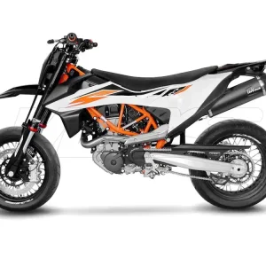 Ultimissimo Modello 14065K TERMINALE LEOVINCE SLIP-ON ACCIAIO INOX NERO KTM 690 ENDURO R 2019-
