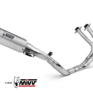 Must-Have SCARICO COMPLETO MIVV POWER STEEL MK3 ACCIAIO INOX YAMAHA YZF R3 2015-2024-