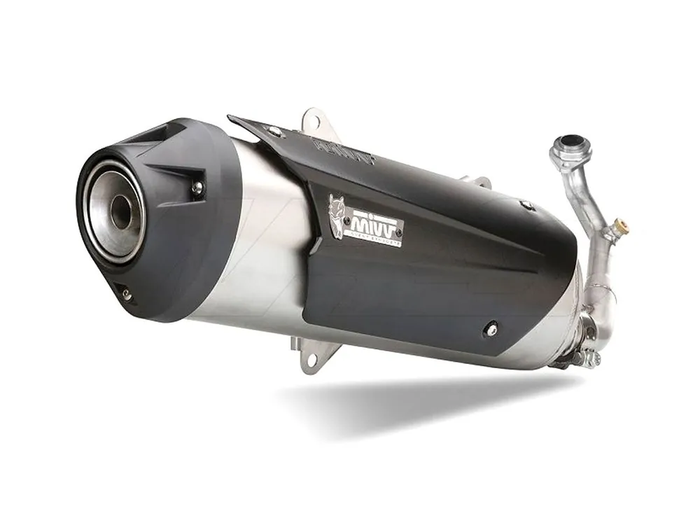 SCARICO COMPLETO 1X1 MIVV URBAN INOX KYMCO AGILITY 125 2008-2012- Promo Stagionale