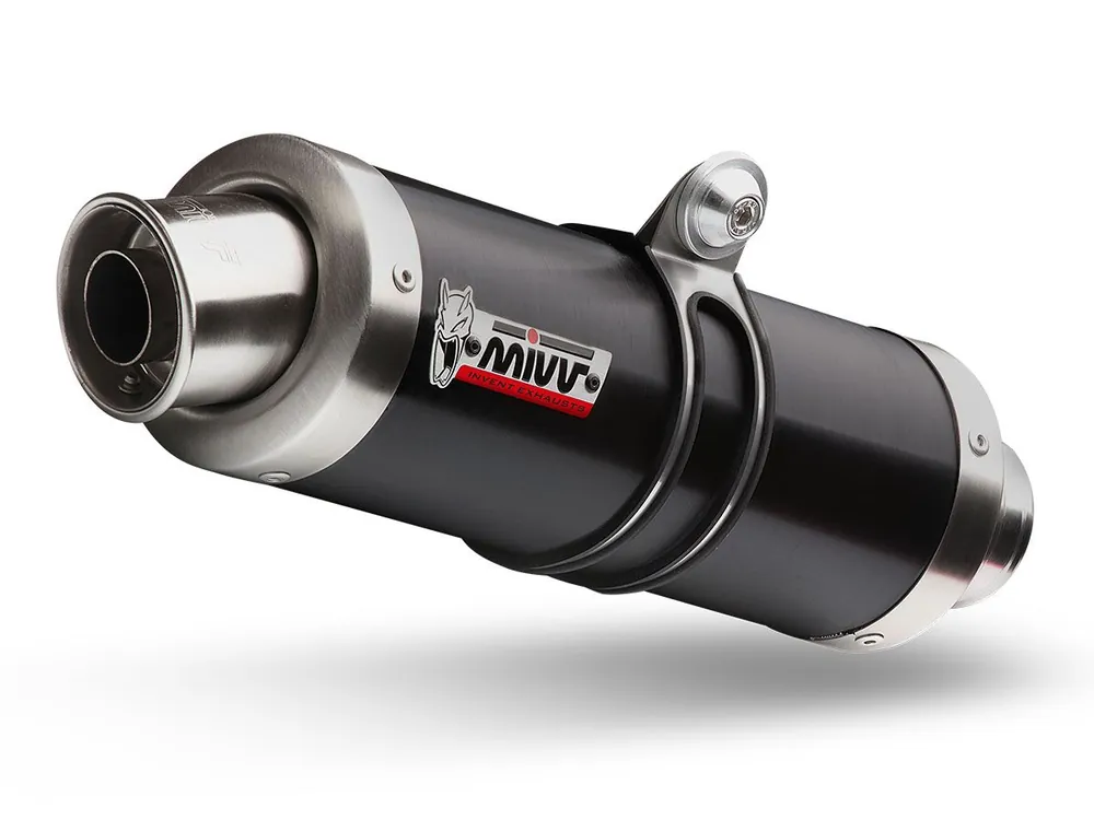 SCARICO COMPLETO 1X1 MIVV GP ACCIAIO NERO KTM 125 DUKE 2011-2016- Affare