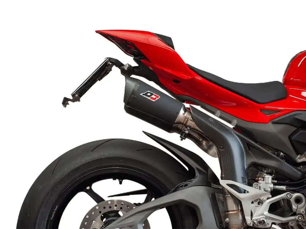 Di Tendenza IMPIANTO SCARICO COMPLETO RACING ACCIAIO NERO QD EXHAUST DUCATI STREETFIGHTER V4 2025-
